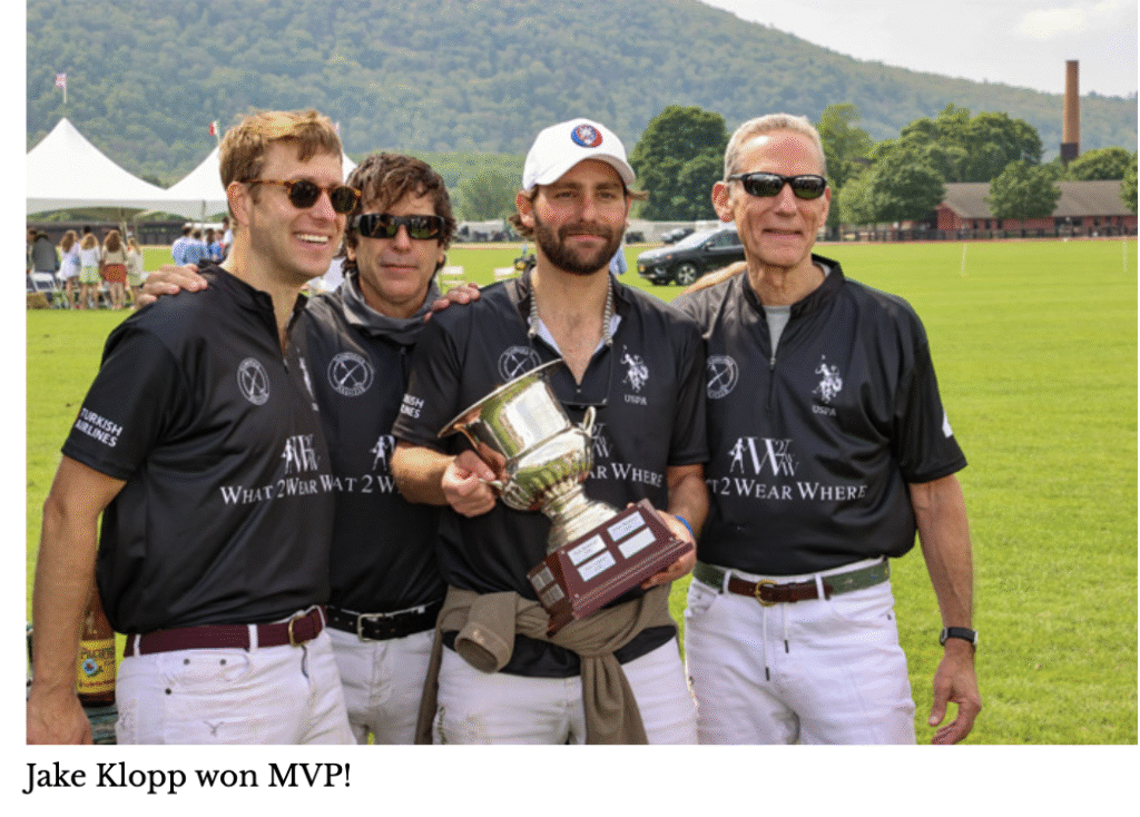 Adam Klopp, Jake Klopp, John Klopp, Mashomack International Polo Challenge 